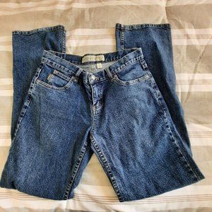 Cabelas Casuals Jeans Womens Size 6R Blue Straight Leg Mid Rise Pants 913773